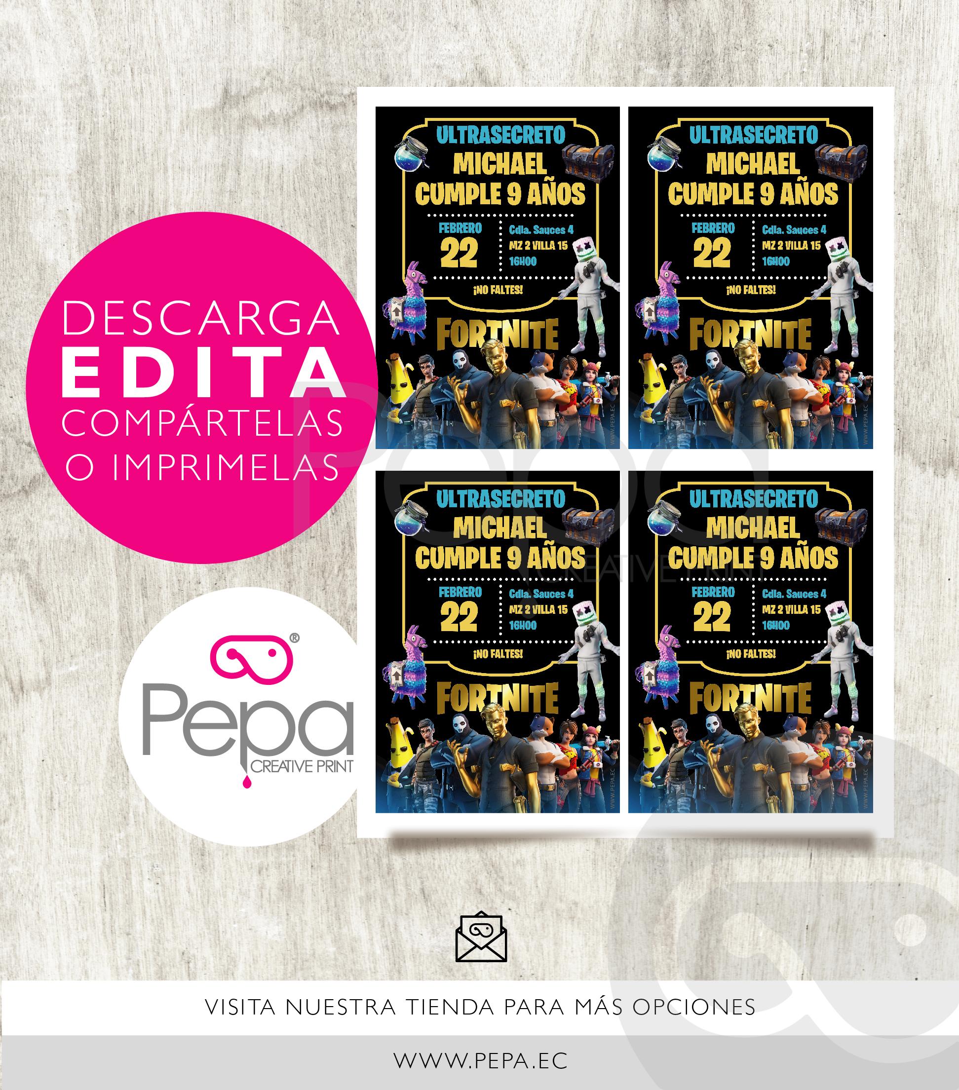Invitación fortnite - Imagen 2