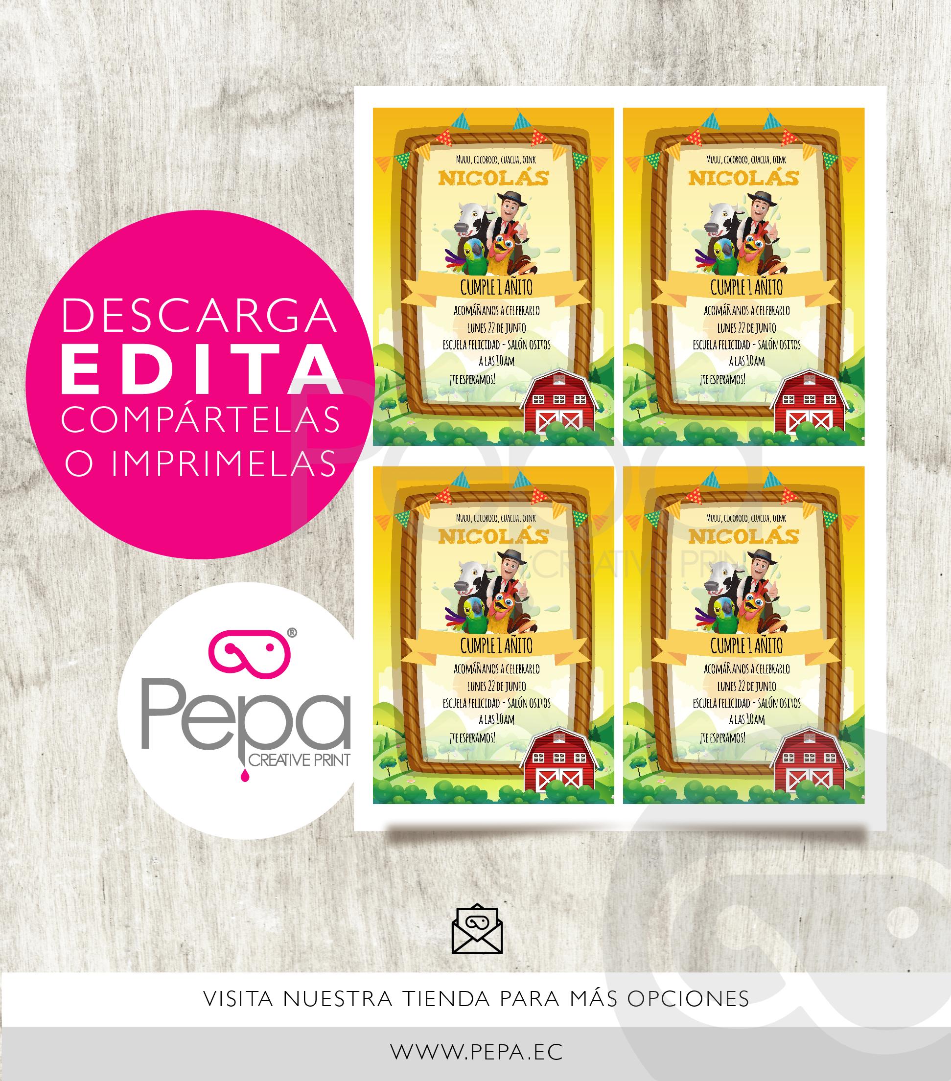 Invitación granja de zenon - Imagen 2