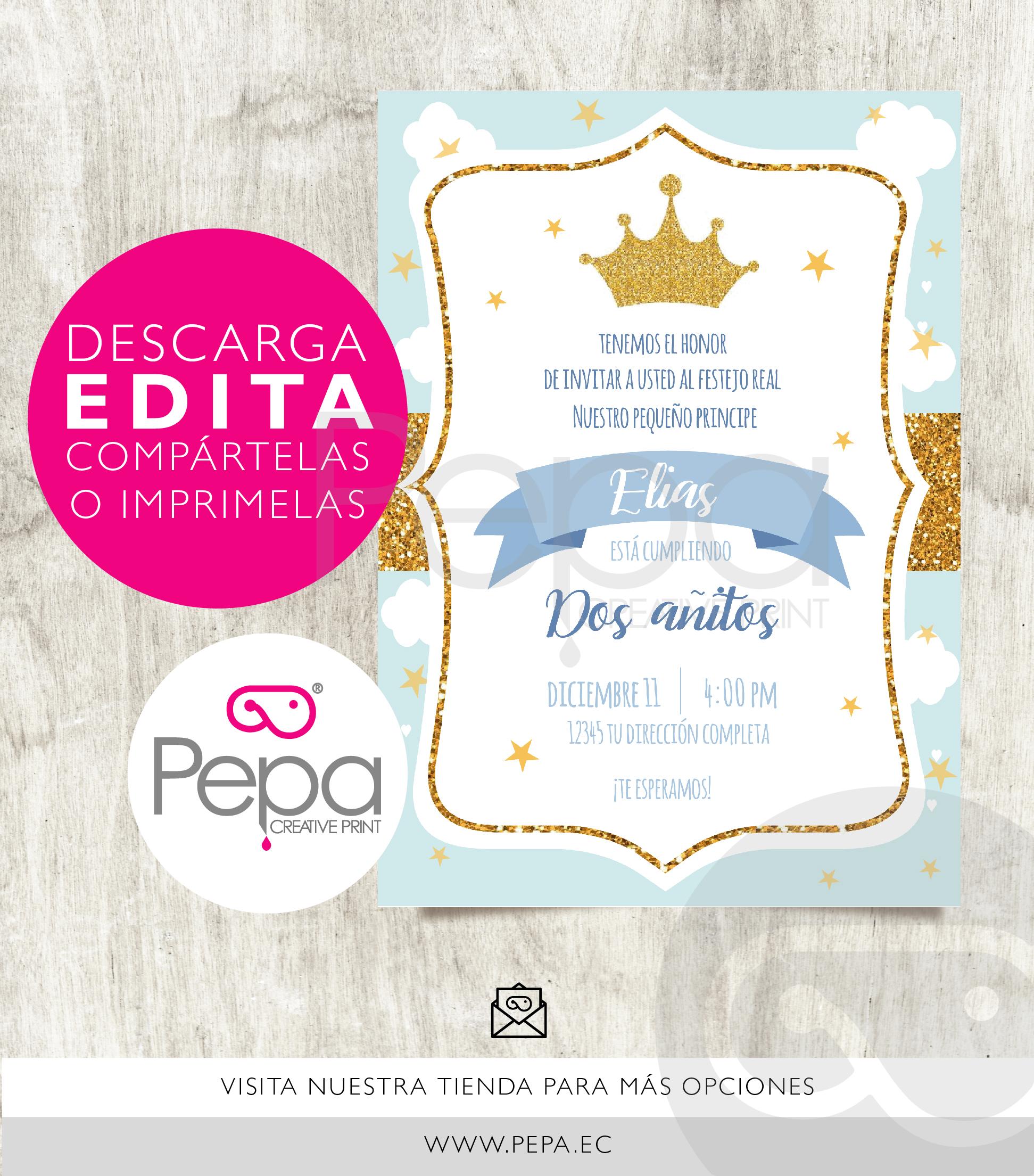 Invitación principe